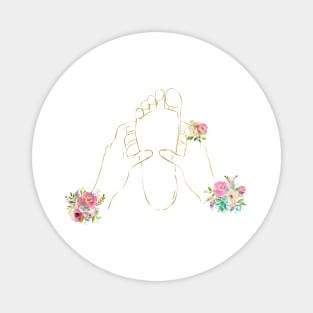 Foot Reflexology Massage Magnet